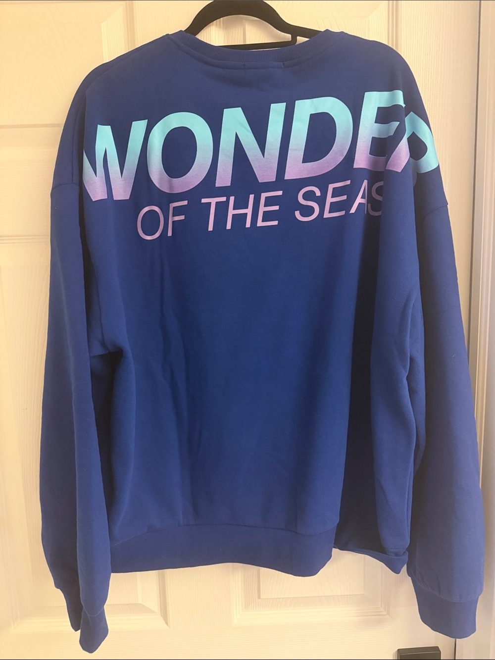 Wonder of the Seas Blue Crewneck Sweatshirt